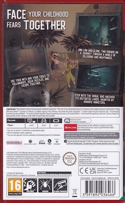 Little Nightmares III - Nintendo Switch 2 (A-Grade) (Brugt)